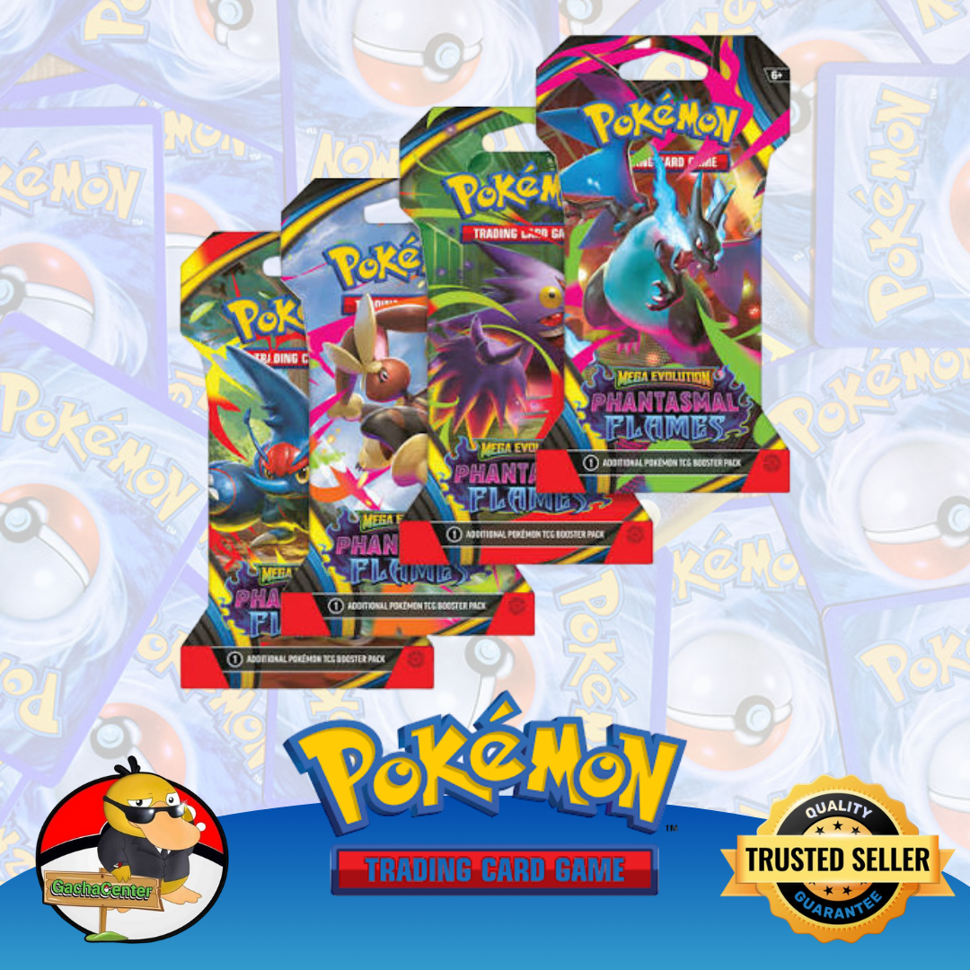 Phantasmal Flames Sleeved Booster Pack - ME02: Phantasmal Flames (PFL)