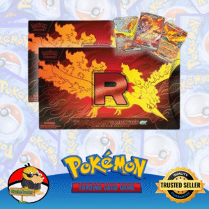 Team Rockets Moltres Ex Ultra Premium Collection Box