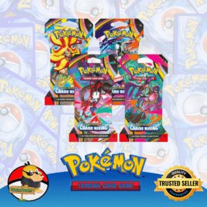 Chaos Rising Sleeved Booster Pack ( random art)